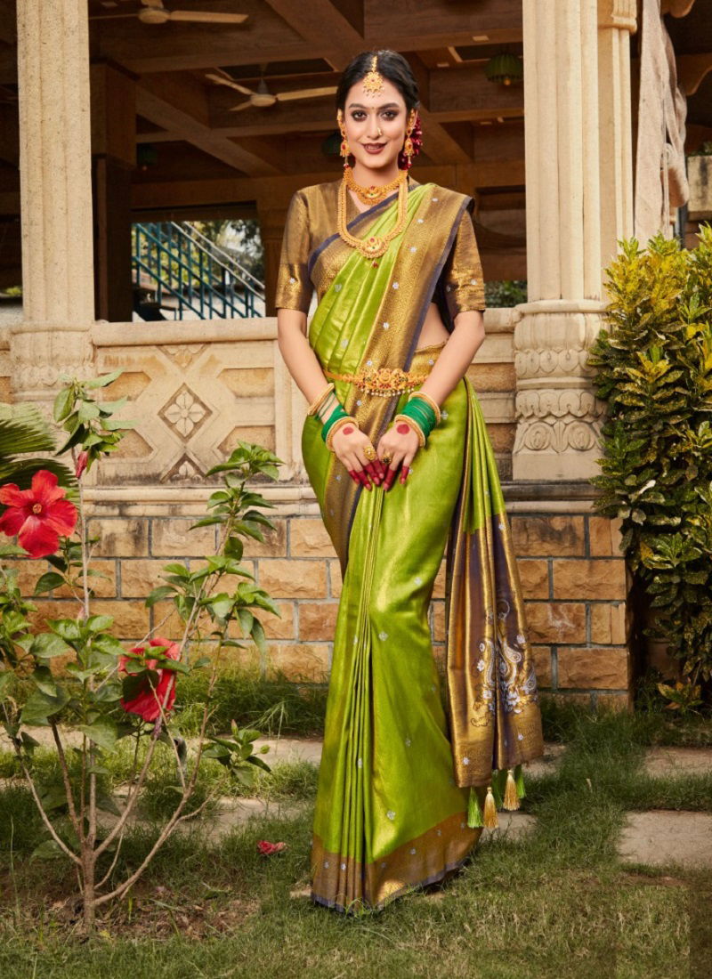 Virasat Vol 1 By Pankh Silk Designer Sarees Catalog